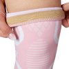 RiptGear Knee Compression Sleeve - 2 Pack - Braces for Knee Pain - Compression for Arthritis, Meniscus Tear, Running - Support for Women and Men - Sleeves Weightlifting Petite (Small, Pink (2 Pack))