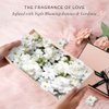 Kimirica Love Story Luxury Bath & Body Care Gift Set | with Notes of Gardenia & Night Blooming Jasmine | Includes Bath Salt, Body Wash, Body Lotion, Bathing Bar & Hand Cream | 5 Piece Set