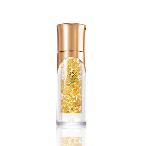 ROYAL HERB EX LOTION Face, Neck and Décolleté Moisturizer with Aloe Vera, Hyaluronic Acid, Yeast Extract and Gold, 1.18 FL OZ / 35ml