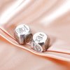 2Pcs Valentines Day Gifts Iron 6 Anniversary Iron Gifts 6 Year Iron Boyfriend Girlfriend Funny Gag Gifts Food Dice Anniversary Birthday Gifts for Him Her Men Couple Date Night Gifts