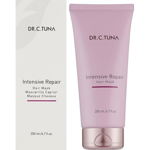 FARMASi Dr. C. Tuna Intensive Repair Restorative Hair Mask, 200ml/6.76flOz - Deep Conditioning, Nourishing, Repairs, Shine, Smoother, Breakage, Intensive Care, Weekly Use, Hair Care, Hydrating