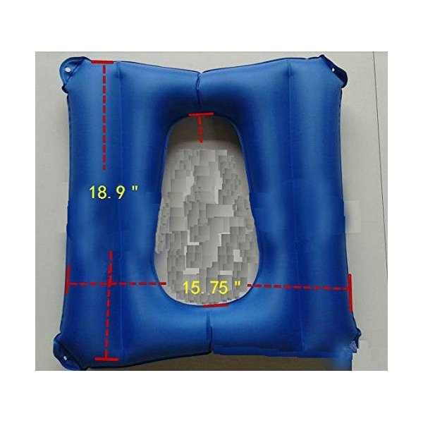 Inflatable cushions Anti-bedsore , Bed Sore Cushions for Butt Inflatable Bed Sore Pads Nursing Bed Pad to Prevent Bed Sores for Elderly Bedridden Disabled,Relieve Pressure Wheelchair & Bed Care（blue）
