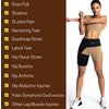 Vriksasana Groin Hip Brace | Sciatica Support Wrap | Hamstring Compression Sleeve for Men and Women for Pulled Quadriceps Thigh Muscle, Hip Flexor Strain, Bursitis and Arthritis (Left Leg)