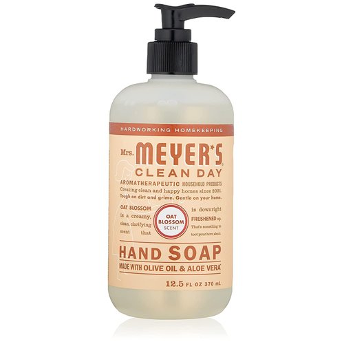 Mrs. Meyer's Liquid Hand Soap Variety Pack (Peppermint + Oat Blossom) 12.5 oz. (Pack of 2)