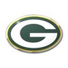 Green Bay Packers Colored Aluminum Auto Emblem