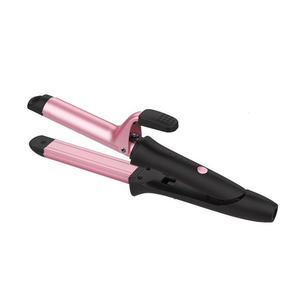 Travel Curling Iron, 1 Inch Hair Straightener and Curler 2 in 1, Dual Voltage Curling Iron for Travel, 30S Fast Heating and Easy to Use