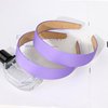 ACO-UINT Purple Headbands for Women, Satin Head Bands for Women's Hair Wide Headbands, Non-silp Thick Headbands Hair Accessories for Women