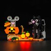 Brickshining LED Lighting Compatible with Lego Halloween Cat & Mouse 40570, Light Kit Compatible with Lego 40570, Giving Light to Model, NOT Included The Model Set(Classic Edition)