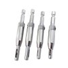 Eyech 4Pcs HSS Door Window Cabinet Self Centering Hinge Drill Bits Set Center Hinge Drill Bit Mill Tool for Opening Hole-5/64 Inch 7/64 Inch 9/64 Inch 11/64 Inch