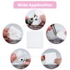 540 PCS Lint Free Nail Wipes,Eyelash Extension Glue Wipes,Super Absorbent Soft Non-woven Fabric Adhesive Nail Polish Remover Wipe,Cleaning Pad Cloth for Lash Extension Supplies and Nail Polish Bottle