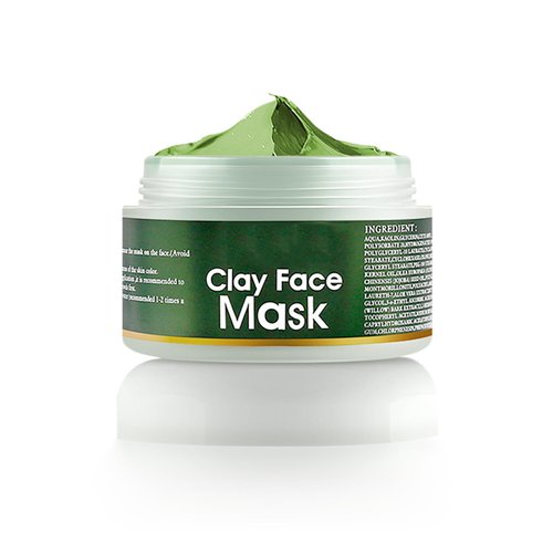 Grospe Facial Mud Mask with Aloe Vera, Deep Cleansing, Hydrating and Relaxing Clay Moisturizing Facial Mask