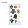 TopFunny Temporary Tattoos for Kids Halloween Makeup, 120Pcs Cartoon Tattoos (11 Sheets) Waterproof Fake Tattoo Body Art Stickers Children Party Decoration Supplies Gifts Favors Girls Boys Halloween