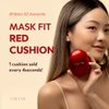 TIRITR Mask Fit Red Cushion Foundation | Japan's No.1 Choice, Long-Lasting, Lightweight, Buildable Coverage, Semi-Matte, All Skin Types, Korean Cushion, Mini (0.15 oz.), 23N Sand