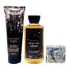 Bath & Body Works Into The Night - Duo Gift Set - Body Cream and Shower Gel With a Charcoal Scrub Soap.