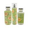 Bath & Body Works CUCUMBER MELON 3-piece Gift Set with a Red Bow for Holiday & Gifts - Mist, Shower Gel, and Body Lotion - Limited Edition