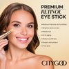 Retinol Eye Stick With Collagen, Hyaluronic Acid For Dark Circle, Wrinkles in 3-4 Weeks, Under Eye Cream Anti Aging, For Puffiness and Bags Reduces Fine Lines