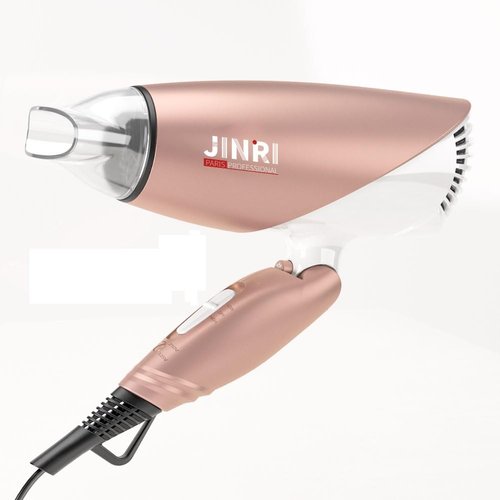 Foldable Travel Hair Dryer,Dual Voltage Blow Dryer &amp; Foldable Handle Lightweight Negative Ionic F...