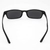 HUIHUIKK Distance Glasses Black Frame Tinted Gray Myopia Glasses -1.50 Strength **These are not reading glasses**