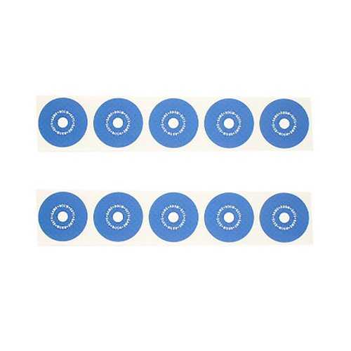 Game Room Guys Set of 10 Electric Blue Billiard Pool Table Spots