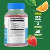 Lifeable Sugar Free Vitamin D 5000 IU - Great Tasting Natural Flavor Gummy Supplement - Gluten Free Vegetarian GMO-Free Chewable - for Immune Support and Bone Health - for Adults - 90 Gummies