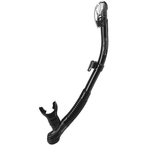 Phantom Aquatics Rapido Boutique Collection Maximum Performance Senhora Dry Snorkel, Metallic All Black