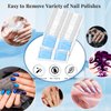 Nail Polish Remover Pads Acetone Nail Polish Remover 100PCS Gel Nail Wipes Individually Wrapped Lint Free Nail Wipes, Gel Nail Wrap Remover Nail Cleaner Pads Soak Off Remover for Acrylic Nails