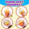 Insnug Sensory Toys Squishy Toy Food - Stress Relief Squishies for Girl Kids Age 4 6 8 10 Kawaii Jumbo DIY Slow Rising Squeeze Autism Unicorn Gift Ice Cream Cake Milk Shake Donut Painting Art Set