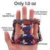 CHEDE No Pull Floral Pattern Dog Harness- Lightweight and Soft Dog Harness, Adjustable Small Dog Harness and Leash Set, with Dog Leash, Suitable for Puppy Small and Medium-Sized Dog