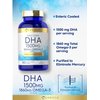 Carlyle DHA Supplement 1500mg | 180 Softgels | Omega-3 Supplement | Non-GMO, Gluten Free