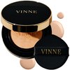 VINNE Korean Cushion Foundation, Lightweight Essence Makeup Natural and Dewy Finish, 12-Hour Lasting Effect, 0.42 Oz - #23 Natural Beige (Refill Not Included)