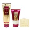 Bath & Body Works Luminous Body Cream and Body Scrub Gift Set with a Creamy Rose Bar Soap - Full Size