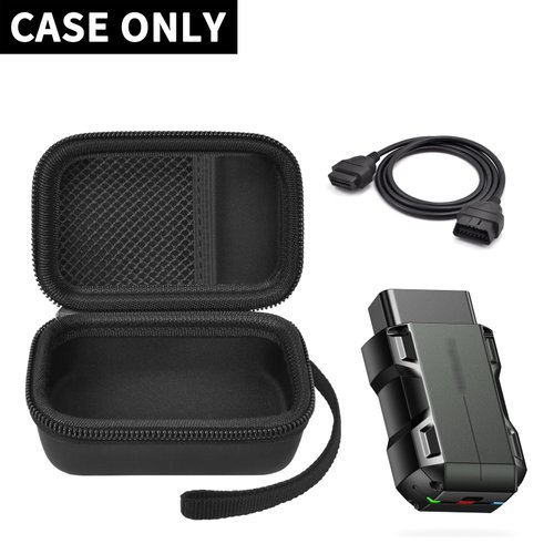 Case Compatible with TOPDON TopScan OBD2 Scanner Bluetooth Wireless OBDII All System Diagnostic Tool, Card Code Reader Storage Holder Box for USB Cabes (Bag Only)