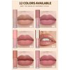 12 Colors Matte Lipstick Set Petansy Liquid Lipstick Kit Long Lasting Waterproof Lip Gloss Set with Gift Box