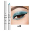 Highlighter Eyeshadow Pencil Eye Brightener Stick Crayon Eyeshadow Eyeliner in 1 with Sharpener,Cream Gradient Eye Shadow Makeup Pencil for Definer Shimmer for Highlighting Inner Corner Glitter