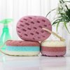 KECUCO 3 Pcs Bath Sponge for Women, Men, Adults, Kids. Sponge Loofah Body Scrubber Shower Sponge for Body Wash Bathroom, Body Sponge Bathing Accessories(Small Sizes)
