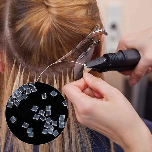 GlamorDove Italian Keratin Glue 100g Hair Extension Beads for Hair Extension Fusion Keratin Glue Beads Making Wig Tool Fusion I Tip Hair Extensions