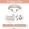 10th Birthday Decorations for Girls,10th Birthday Sash,Crown/Tiara,Candles,Cake Toppers.10th Birthday Gifts for Girls,10 Birthday Decorations for Girls,10 Birthday Party Decorations