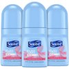 Suave Roll-On Deodorant for Women, Powder Fresh Scent, 3-Pack – Antiperspirant Deodorant with 24H Sweat & Odor Protection, 2.7 Oz Ea
