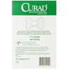 Curad Fingertip Adhesive Bandages, Food Service Blue Detectable Bandage, 100 Count,Fingertip 1.75" x 2" (Packaging may vary)