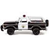 All Star Toys Exclusive 1978 Ford Bronco Ranger XLT California Highway Patrol CHP Police 1:24 Diecast Model Car Law Enforcement Motormax 76985 (Highway Patrol)