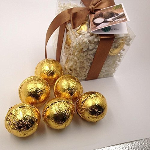 Spa Pure COCONUTVANILLA Bath Bombs: GIFT SET with 6 Bath Bomb Fizzies with Shea, Mango & Cocoa Butter, Ultra Moisturizing (14 Oz) Great for Dry Skin, All Skin Types (Coconut Vanilla)