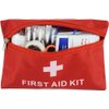 AOUTACC 12 Pack Mini First Aid Kit Empty Bag, Travel Empty First Aid Kit Pouch Bag for Emergency at Home, Office, Car, Outdoors, Boat, Camping, Hiking(Bag Only)