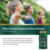 Swanson Pure Energy Metabolism Concentration Mental Focus Mood Support Stress Management Adaptogenic Herbs Herbal Supplement 60 Veggie Capsules (Veg Caps) Vegan