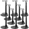 10 Pcs Doll Stand Action Figure Stands Doll Display with Expandable Waist Wire for 8" to 12" Dolls and Action Figure Dolls Accessories 2 Styles (black)