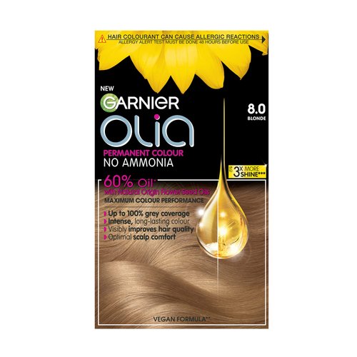 Garnier Olia Permanent Hair Color - Blonde 8.0
