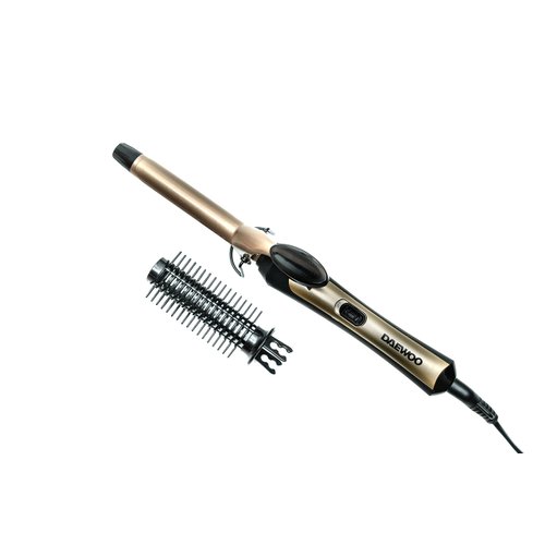Daewoo DCR-4020 19 mm Hair Curling Iron with Brush - 25 Watt - 110-240 Volt 50/60 Hz