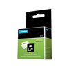 Dymo 30254 LW Address Labels, 1-1/8 x 3-1/2, Clear, 130 Labels/Roll, 1 Roll/BX