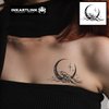 INKARTLINK Semi Permanent Tattoos, Temporary Tattoos for Girls, Party Tattoos, Waterproof, Natural and Realistic, Cruelty-free, Easy to Apply (Waves)