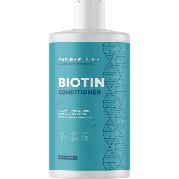 Volumizing Biotin Conditioner for Thinning Hair - Volumizing Conditioner for Fine Thin & Weak Hair - Sulfate Paraben & Silicone Free Hair Conditioner Nourishing Plant Proteins & B Vitamins (16 Fl Oz)