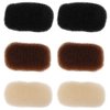 FOMIYES 6Pcs Hair Base Sponges Bump Up Volume Hair Inserts Hair Bump Up Clips Puff Hair Head Cushion Hair Styling Tools for Women Girls